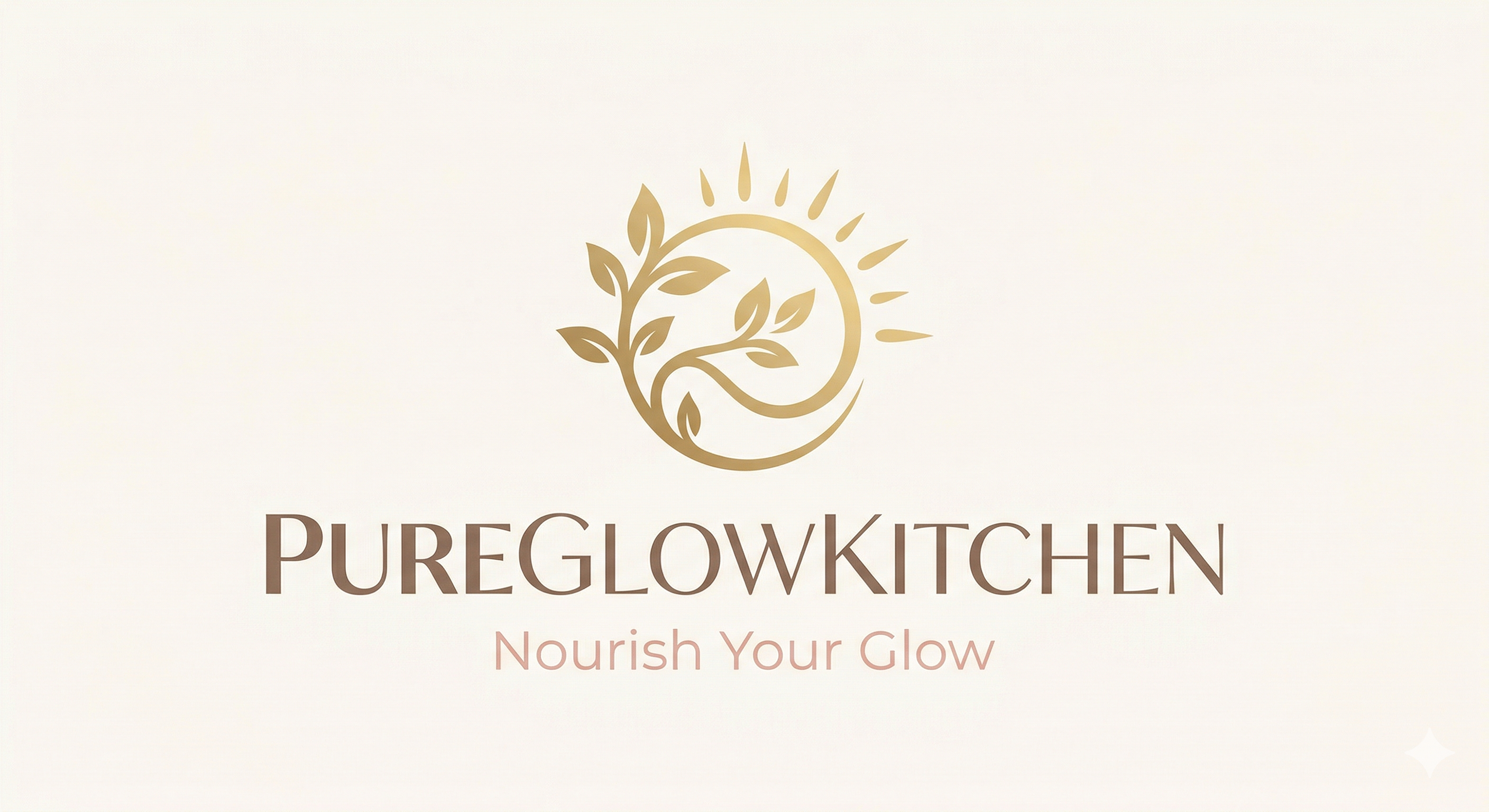 Pure Glow Kitchen logo